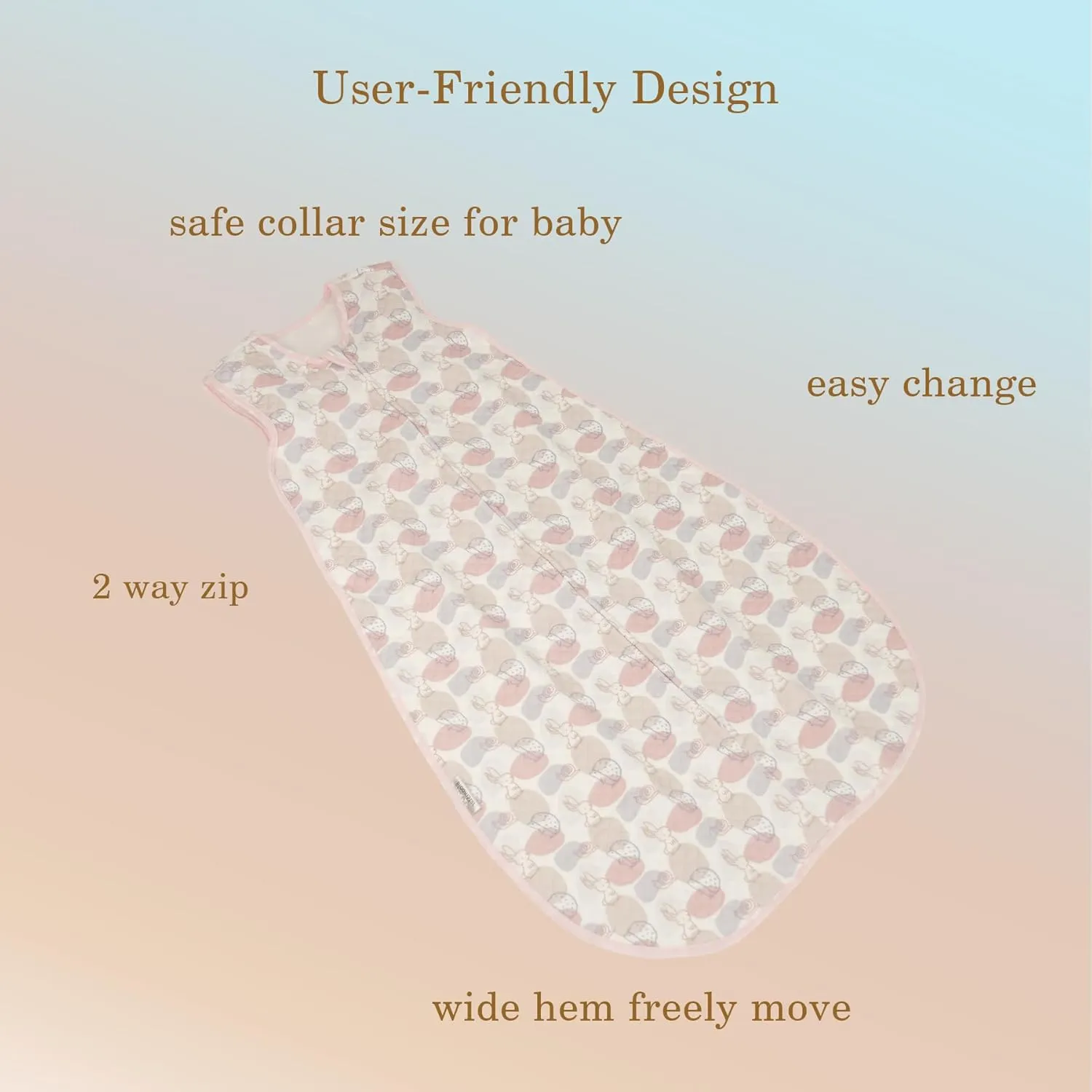 Toddler Sleep Sack (18-36 Months) Tog 1.5 Baby Wearable Blanket 2-3t Cotton Warm 4 Seasons Girl Large Quilted Infant Sleeping Bag Soft Sleeveless Sleeper Bag