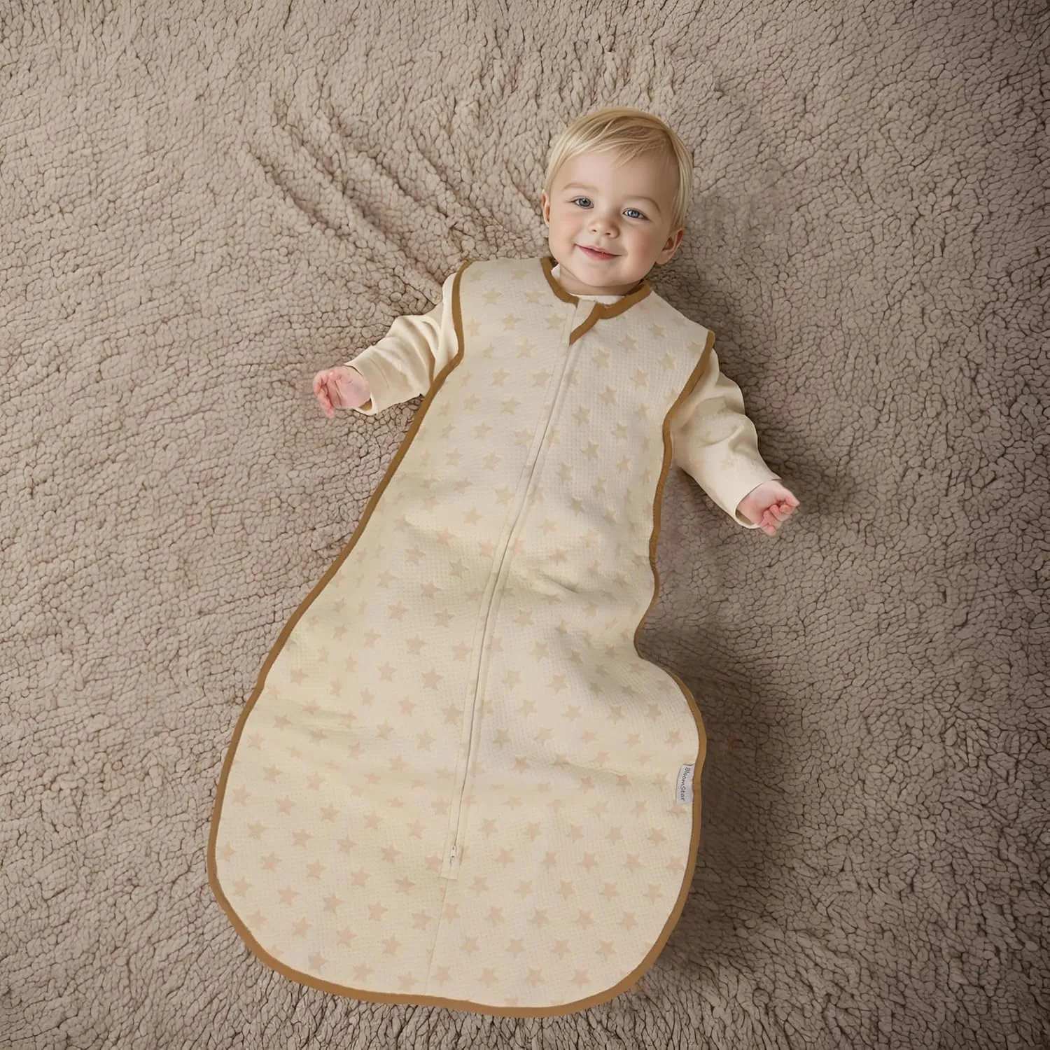 Toddler Sleeping Sack 2-3T Large Tog 2.0 Cotton Warm Baby Wearable Blanket Sleeping Bag 18-36 Months Sleeveless 4 Seasons Soft Quilted with Filling Unisex Infant Sleeper Sack