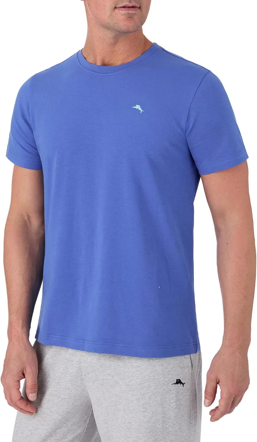 Tommy Bahama - Men's Essential 2 Pack T Shirts, Short Sleeve Crew Neck Stretch Jersey Top for Sleep or Lounge