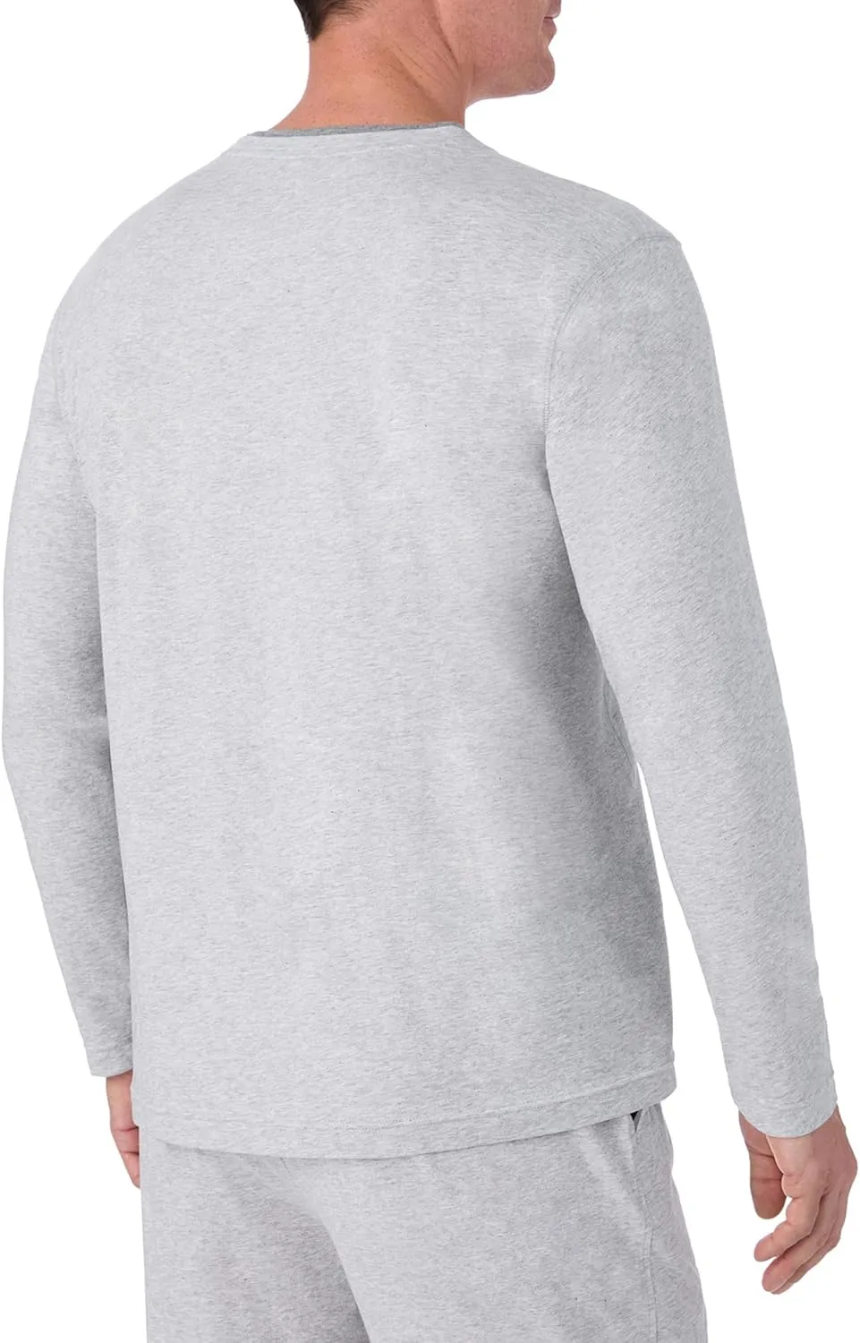 Tommy Bahama - Men's Essential T Shirt, Long Sleeve Crew Neck Cotton Blend Top for Sleep or Lounge
