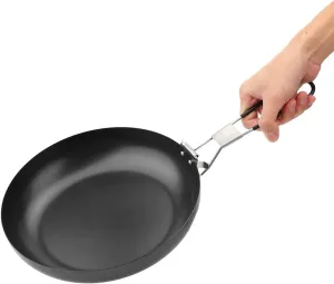 Topyond Outdoor Portable Pan Foldable Camping Cookware Non Stick,Lightweight Cooking Frying Pan,Camping Picnic Hiking Utensils,Compact Outdoor Cookware for Travelers