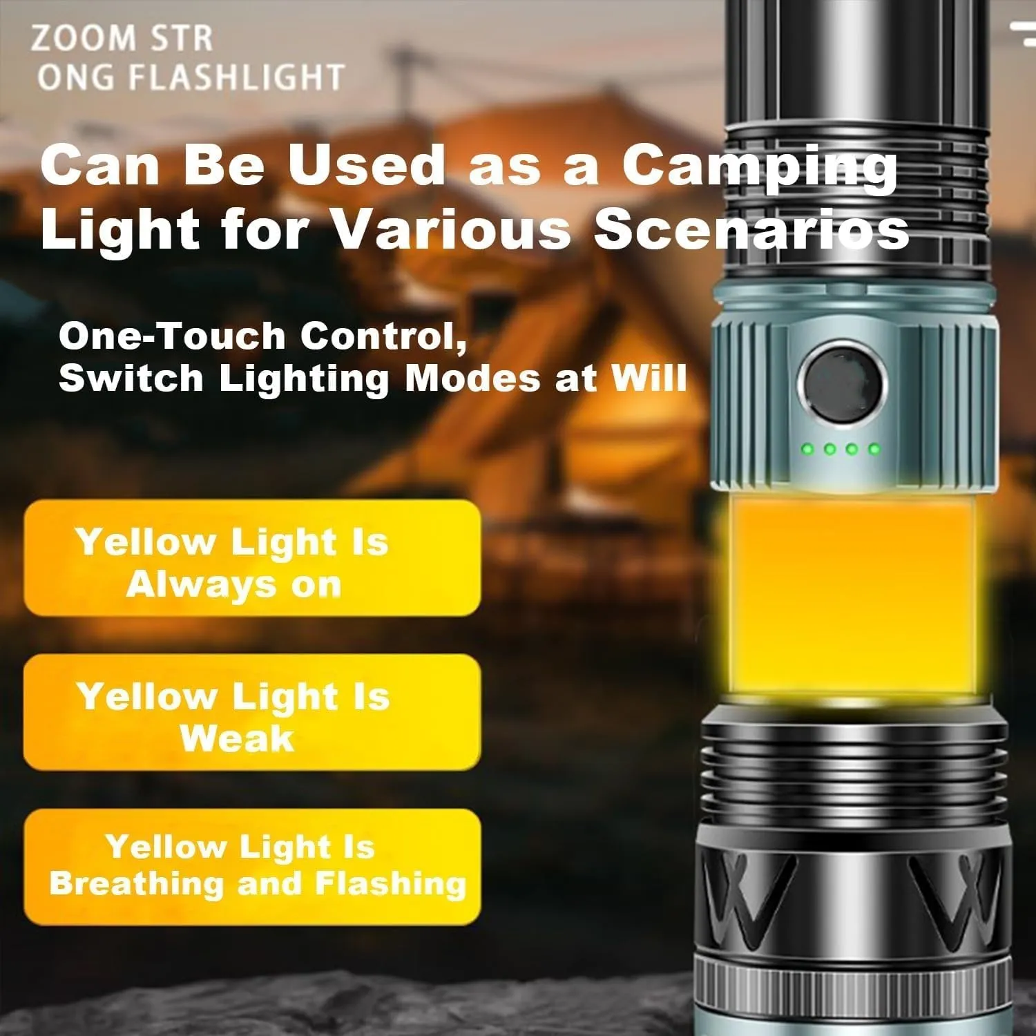 Torchmaster X9 Multi-Mode Tactical Flashlight,Torchmaster X9 Flashlight,Torch Master Flashlight,LED Flashlights High Lumens Rechargeable,with 8 Modes,Adjustable Zoom,Ipx7 Waterproof (#A)