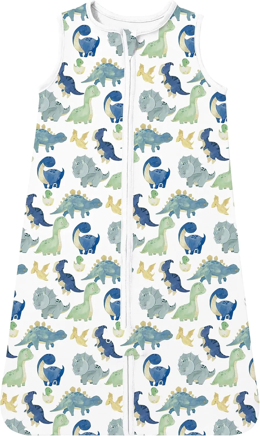 TotAha Dinoaurs Sleep Sack,0.5 TOG Light Sleeping Sacks, Buttery Soft Wearable Blanket Baby Sleep Bag with 2-way Zipper