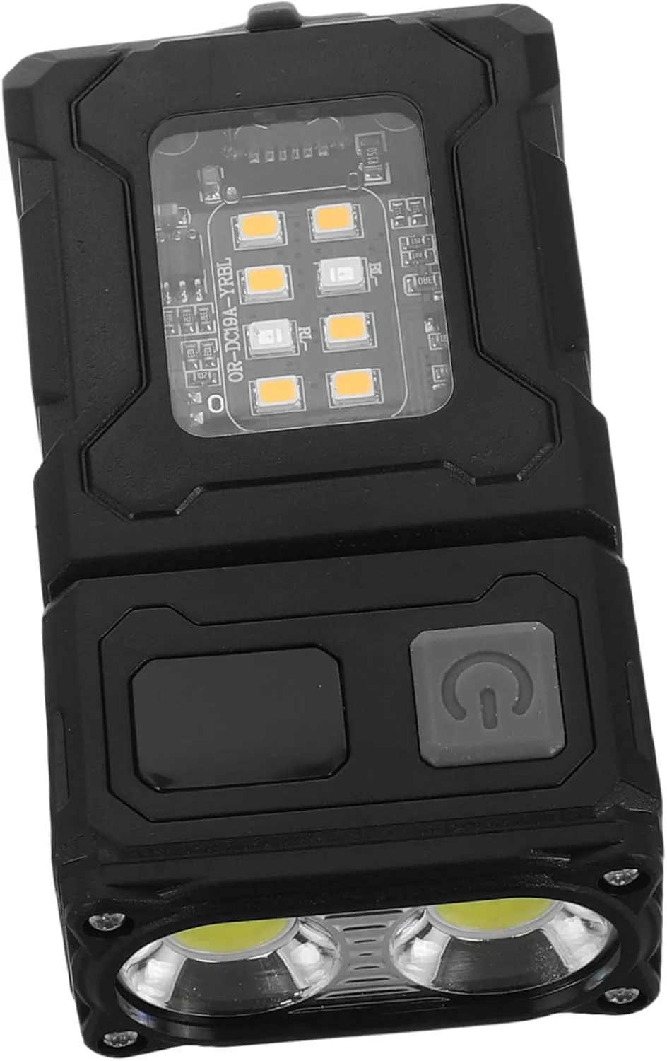 Totority Rechargeable Led Flashlight Compact 1000 Lumens Clip-on Hat Light Perfect for Camping Travel Emergency