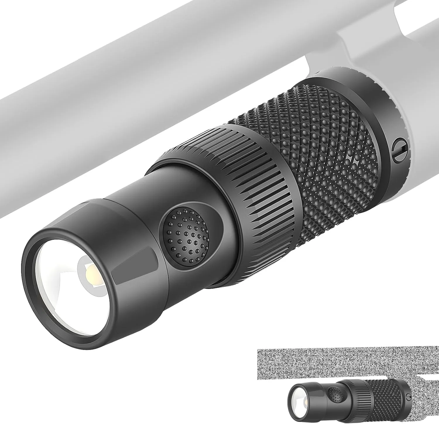 TOUGHSOUL Tactical Flashlight 500 Lumen Max Especially for Mossberg Model 590(Not Fit 590 Shockwave) with Replaceable Battery Included