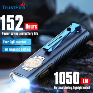 TrustFire MiniX3 EDC Multi-Function Flashlight Available with white light, flood light, green laser, and UV or red light options(BUY NOW AND ENJOY AUTOMATIC 20% OFF)