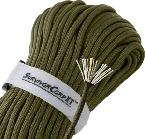 Ultimate Survival Gear Bundle: Titan 1000 LB Paracord   TACAMO® H2 Rechargeable Arc Lighter (Firestarter, Kevlar Cordage & Waterproof Plasma Lighter with LED Flashlight & Pace Beads)