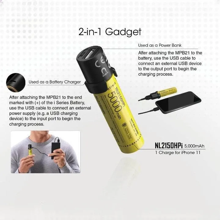 Ultra Bright Rechargeable Flashlight - Smart Battery Technology