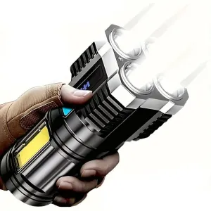 Ultra-Bright USB Rechargeable LED Flashlight