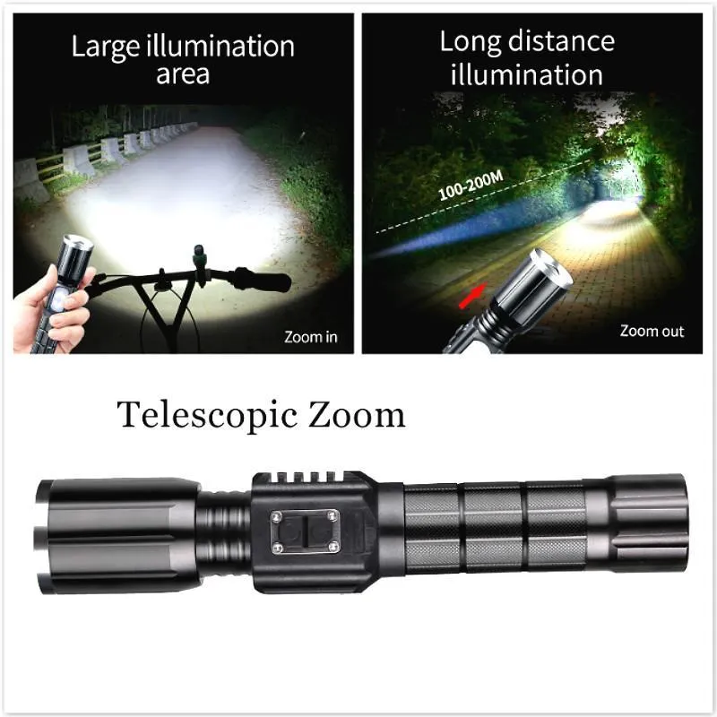 Ultraviolet Powerful Tactical Flashlight
