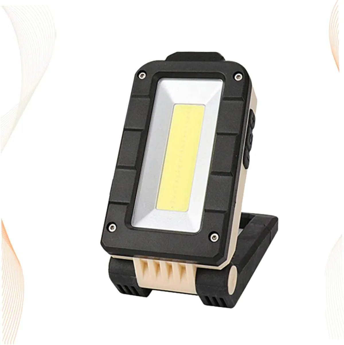Uonlytech Work Flashlights Magnetic Flashlight Rechargeable Rechargable Flashlight Magnetic Torch Light Cob Inspection Lamp Magnetic Work Light Car Garage Light Car Repair Light Trouble Lamp