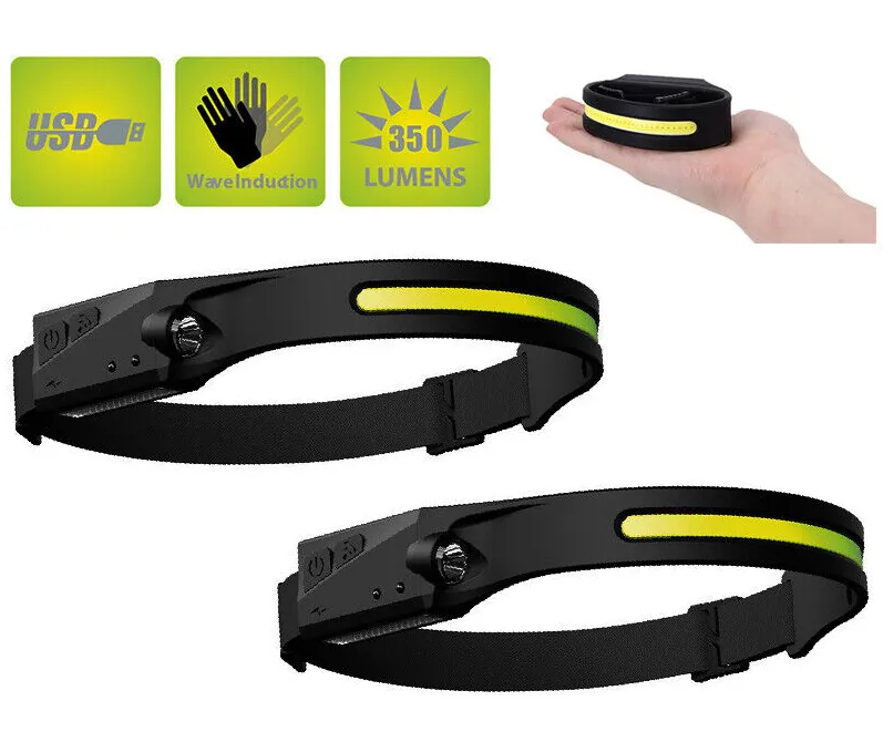 USB POWER LED HEADLAMP