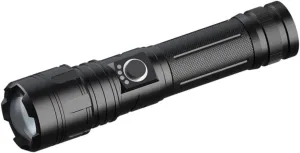 USB Rechargeable Mini Telescopic Flashlight Outdoor Emergency Light for Camping Hiking High Lumens Compact Design Zoomable Beam for Bad Weather Use