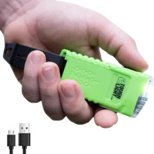 USB Rechargeable Small LED Flashlight, High Lumens & High Powered, IPX-6 Waterproof, 8 Light Modes, Handheld EDC Flashlight for Camping & Emergencies