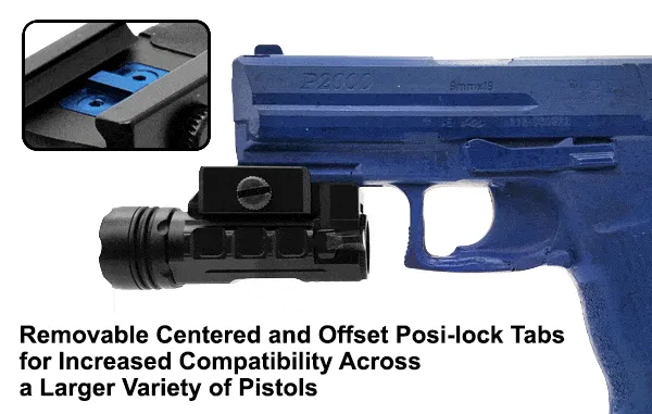 UTG Sub-compact LED Ambi. Pistol Light, 400 Lumen
