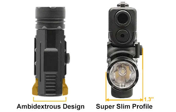 UTG Sub-compact LED Ambi. Pistol Light, 400 Lumen