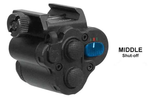 UTG Sub-compact LED Light and Aiming Adjustable Red Laser