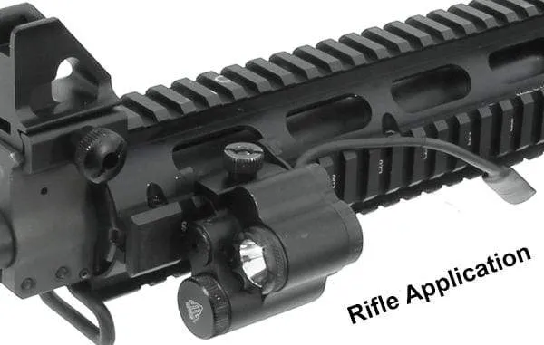 UTG Sub-compact LED Light and Aiming Adjustable Red Laser