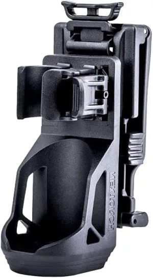 V5 Tactical Flashlight Holster with Lever Side Lock System 360 Degree Rotation (V51)
