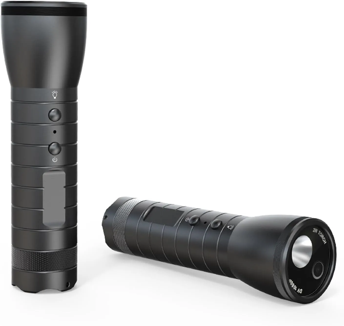 VBESTLIFE Flashlight Video Camera, 1080P 120° Wide Angle Video Camera with LED Flashlight, USB Rechargeable Torch, IP66 Waterproof, for Camping, Outdoor Cycling, etc.