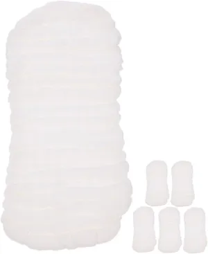 VICASKY New Born Diapers New Born 9-Layer Cotton Baby Diaper Inserts Washable Breathable Liners White Cloth Diapers