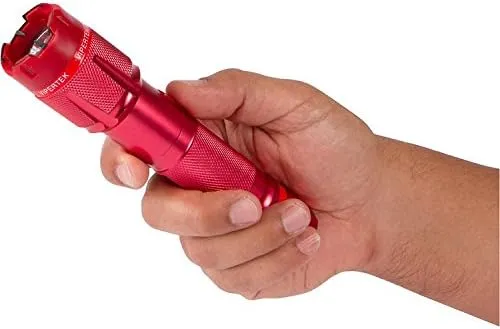 VIPERTEK VTS-T03 Aluminum Stun Gun for Self Defense Rechargeable with LED Flashlight