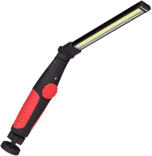 Wakauto 1 Set USB Rechargeable Flashlight Collapsible COB Working Light Camping Lamp