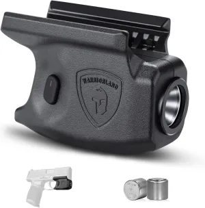 WARRIORLAND Mini Gun Light Compatible with Sig Sauer P365 / P365X / P365 XL Pistol, 150 Lumens Rail Mount LED Tactical Flashlight