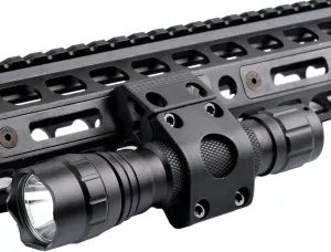 Weapon Light 1200 Lumens Tactical Flashlight with mLok Rail Mount and Pressure Switch Included