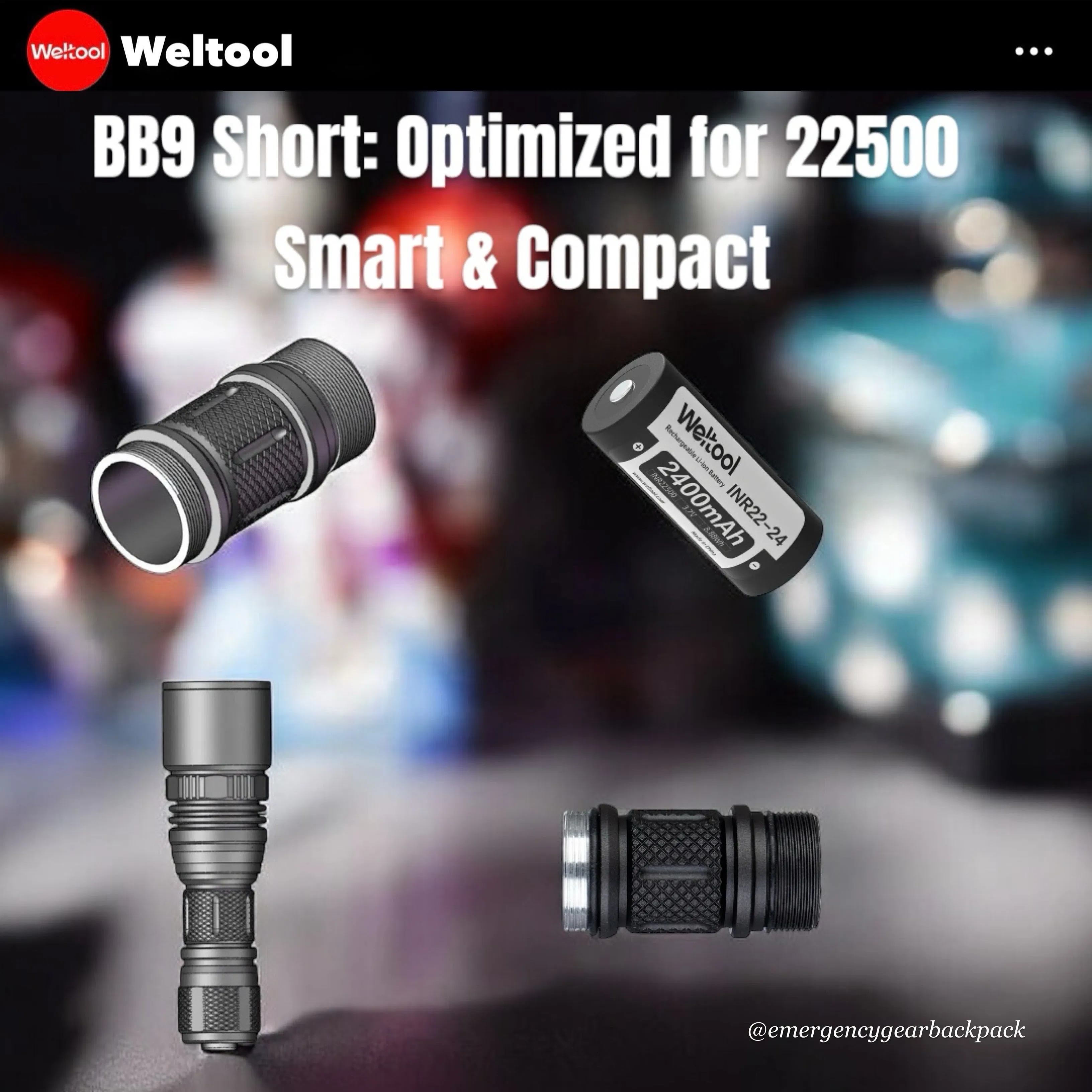Weltool BB9 Short Body for W3Pro/ W3Plus/ W7/ T8Plus