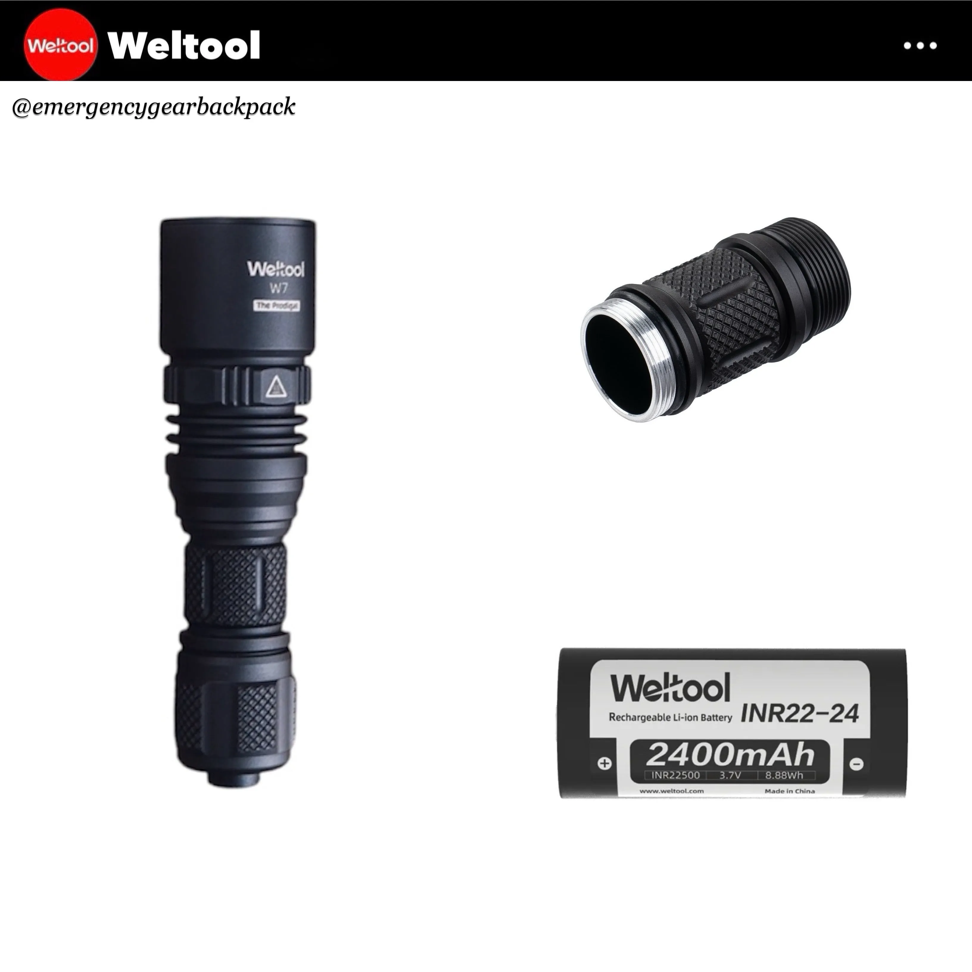 Weltool BB9 Short Body for W3Pro/ W3Plus/ W7/ T8Plus