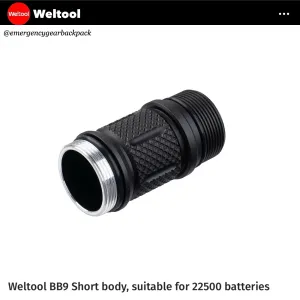 Weltool BB9 Short Body for W3Pro/ W3Plus/ W7/ T8Plus