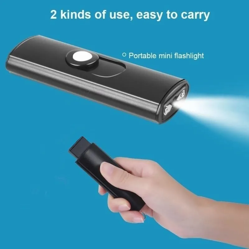 Women's Personal Safety LED Stun Gun Flashlight - Suitable for Running, Traveling and Outdoor Activities - Ideal Gift for Female Friends