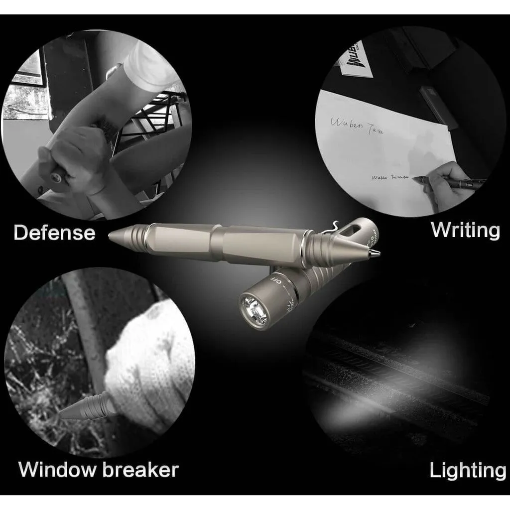WUBEN TP10 3 in 1 PENLIGHT USB RECHARGEABLE TACTICAL PEN FLASHLIGHT