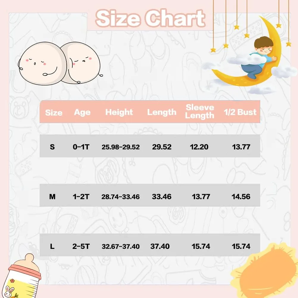 XIFAMNIY Baby Wearable Blanket Toddler Kids Sleeping Bag Detachable Long Sleeve Swaddle 0-5T……