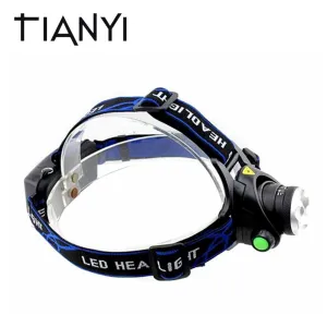 XML Q5 T6 L2 LED Headlamp Flashlight 3 Mode Headlight Zoomable LED Head Lamp Torch Light Use 18650 Battery For Outdoor Hunting