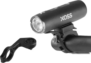 XOSS XL-800 Bike Headlight, 800 Lumens USB-C Rechargeable Bicycle Lights for Night Riding, Waterproof LED Cycling Road Bike Light with 5 Modes, Front Light Easy to Install