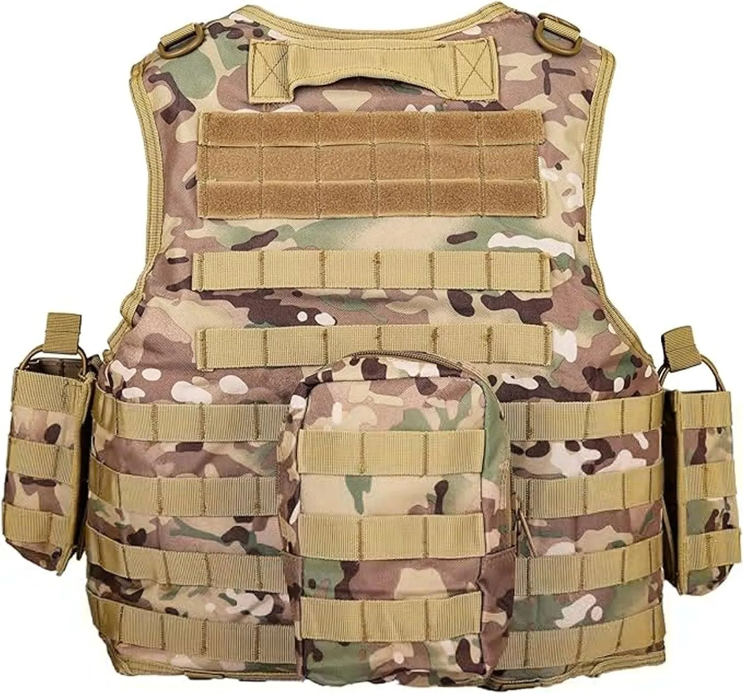YAKEDA Adjustable Tactical Airsoft Training Vest | Camping, Fishing, Hunting,Gift for Halloween and New Year