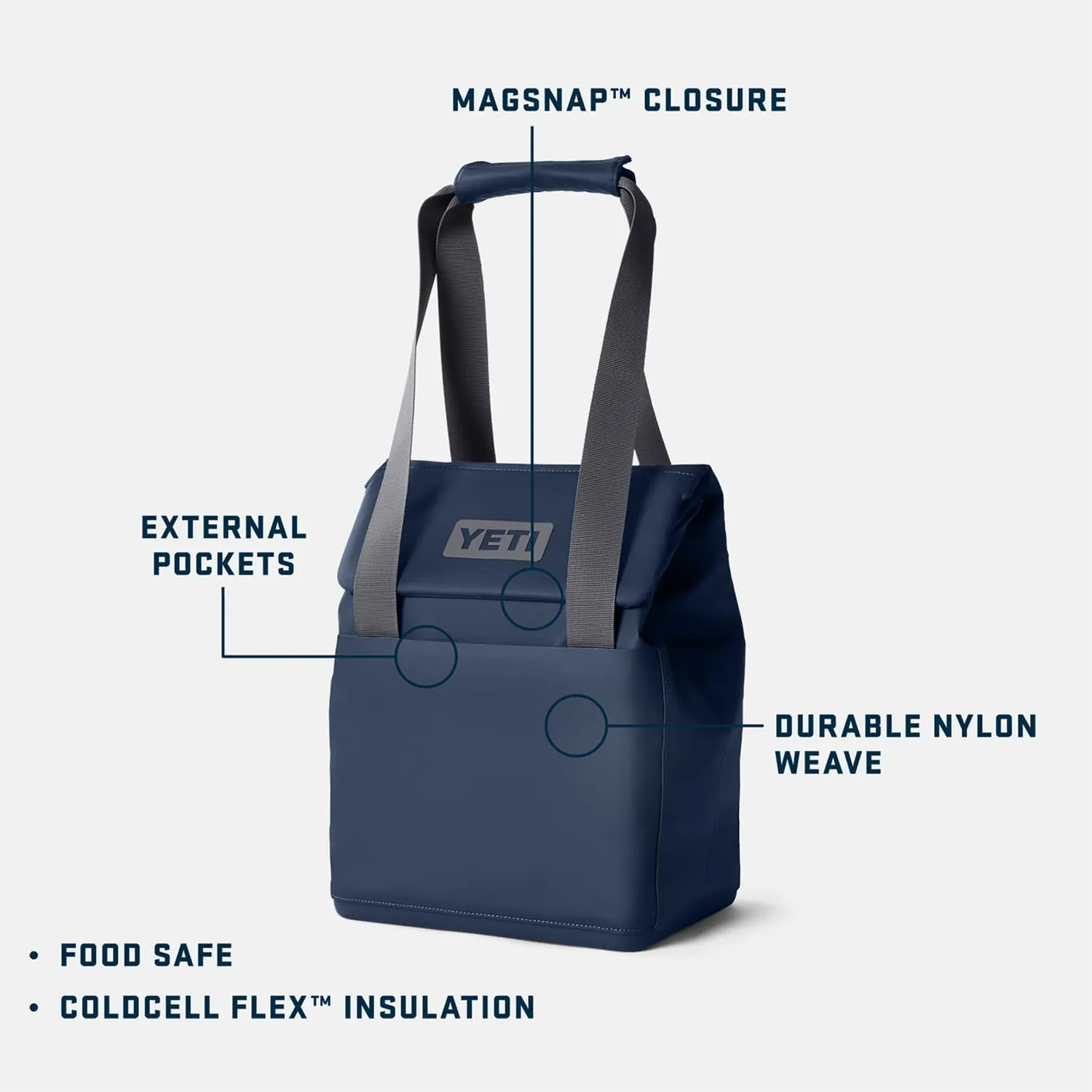 YETI Daytrip 14L Insulated Tote Bag, Cape Taupe