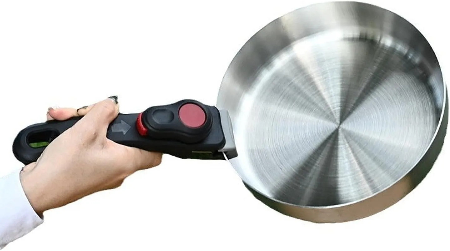Yiju Camp Cookware Camping Frying Pan Portable Lightweight Camping Skillet Camp Cooking Supplies for Camping Picnic Backpacking