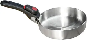 Yiju Camp Cookware Camping Frying Pan Portable Lightweight Camping Skillet Camp Cooking Supplies for Camping Picnic Backpacking