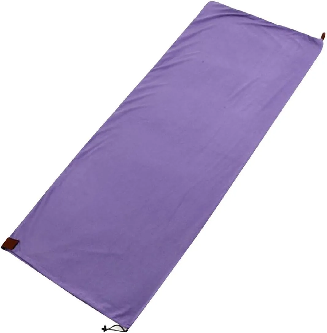 YIJU Fleece Sleeping Bag Liner for Camping and Backpacking 71x31.5inch