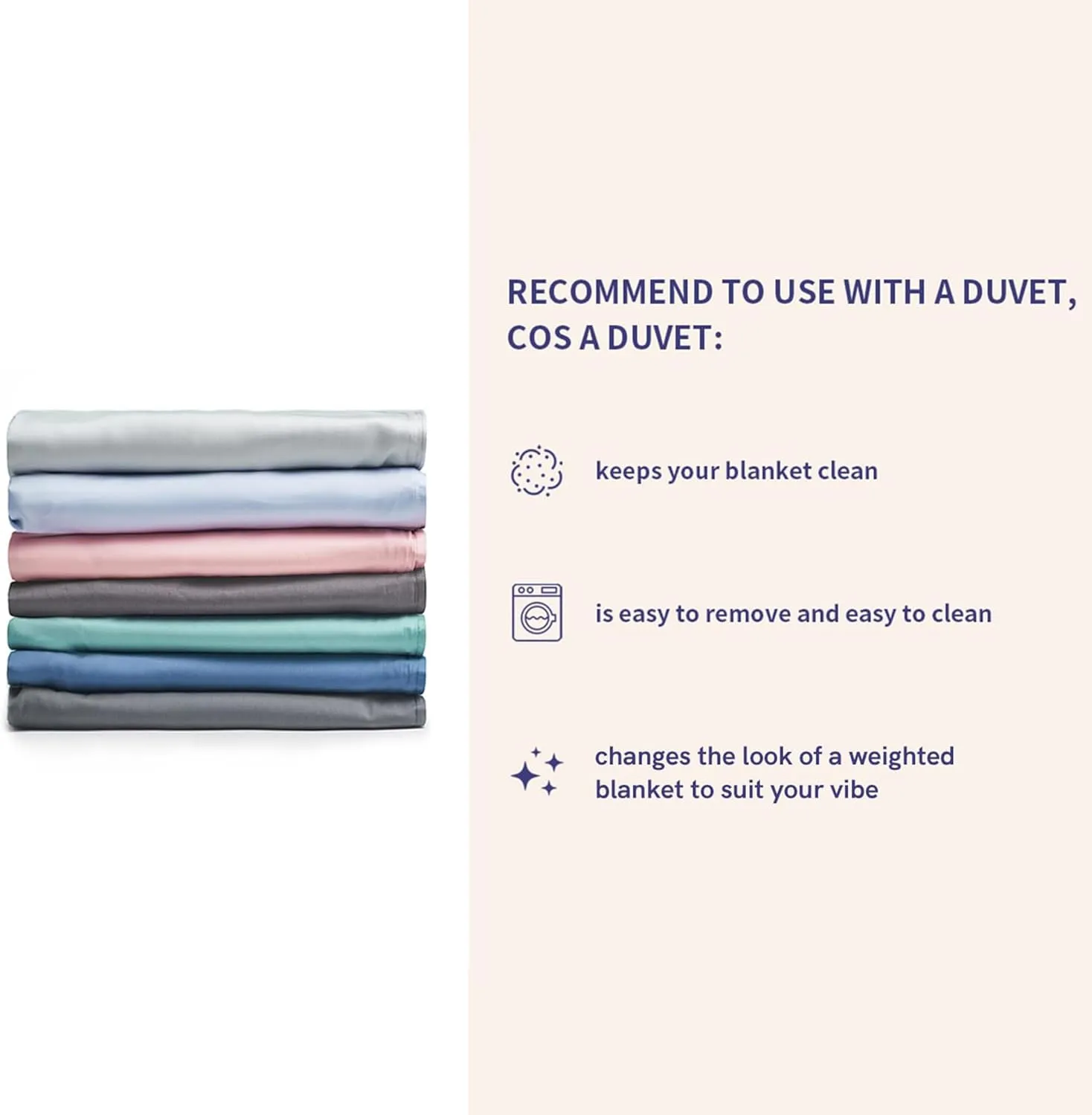 YnM 15lbs Weighted Blanket for Adults, Breathable Heavy Bed Throw Blanket with Cooling Glass Beads for All Season Use, Ideal for ~140lbs (48x72 Inches, Twin/Full, Dark Grey)
