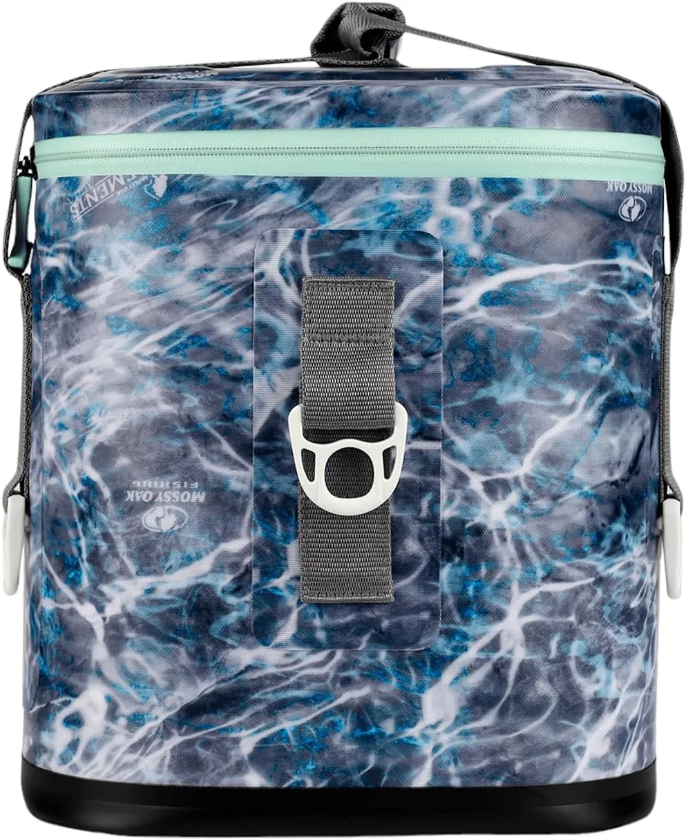 Yukon Outfitters 30 Can Tech Cooler Bag, 54-Liter Durable TRU Welded Leakproof Insulated Outdoor Camping Boating Meal & Drink Lunchbox w/Airtight Zippers, Padded Carry Handle & Shoulder Strap