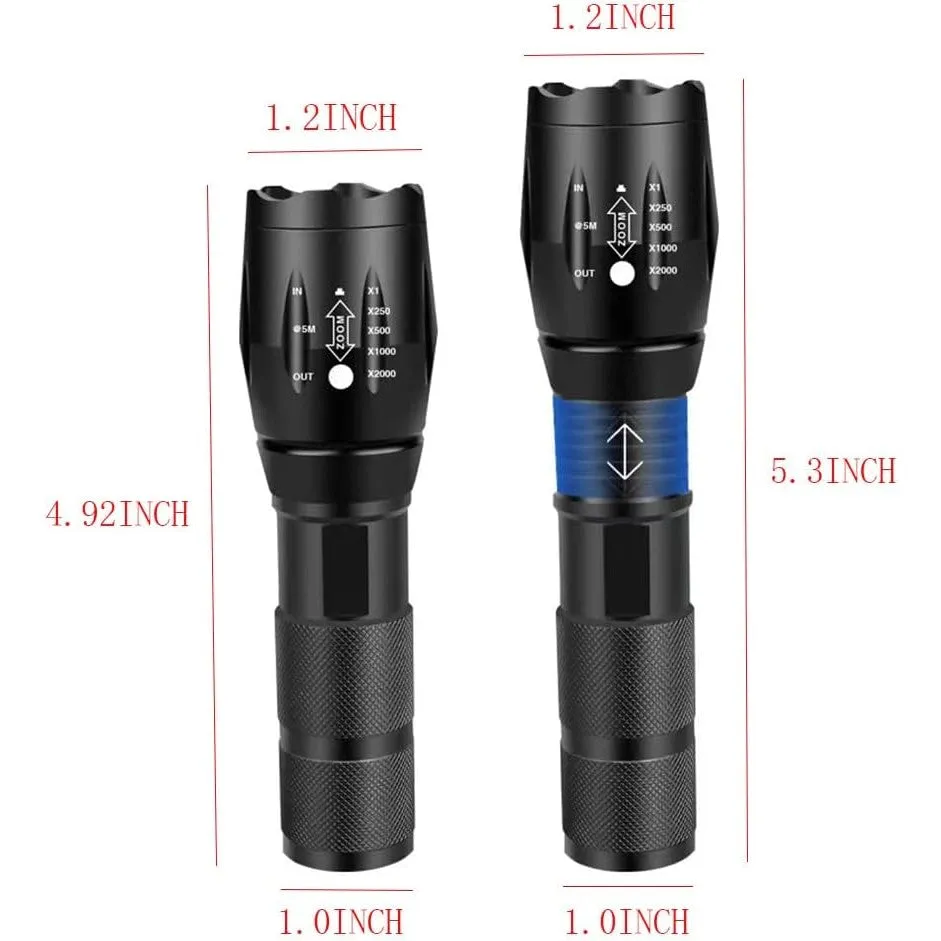 YZYOE Rechargeable Black Light UV Flashlights, Black Light Flashlight Mini,395 nm LED Flashlight， Dry Stains, Bed Bug，Detecting Banknotes,Finding Scorpions.